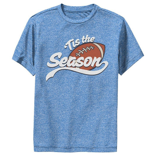 Boy's Lost Gods Football Tis the Season Performance Tee