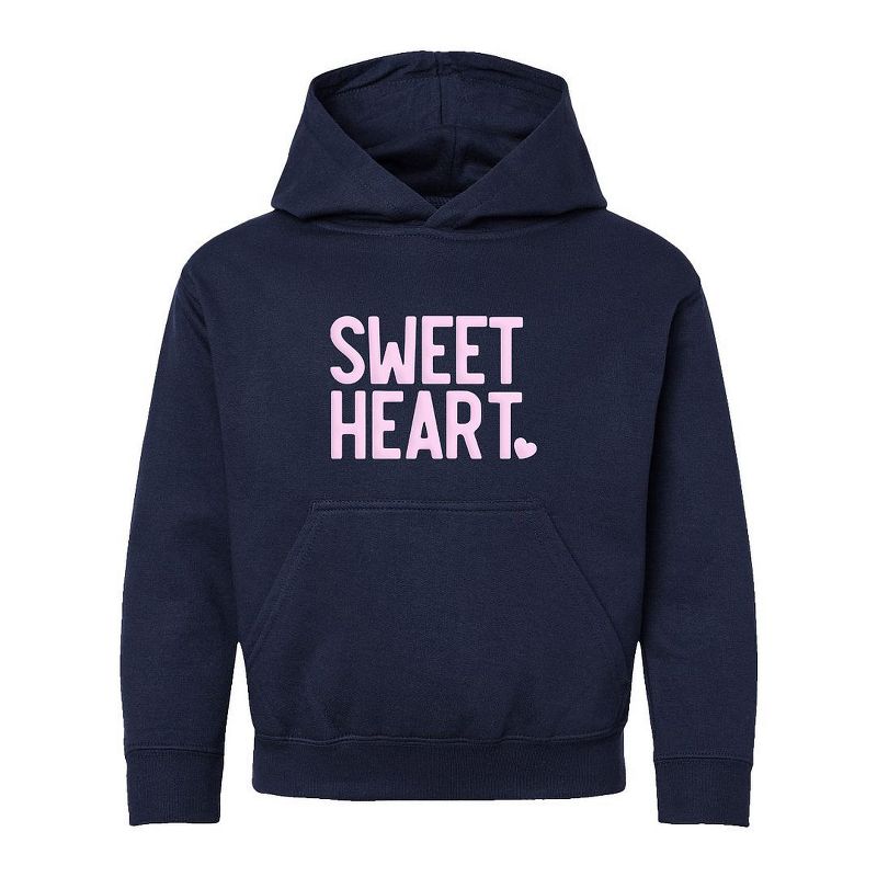 The Juniper Shop Sweetheart Puff Print Youth Graphic Hoodie