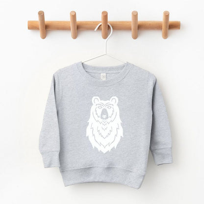 The Juniper Shop Bear Head Toddler Graphic Sweatshirt