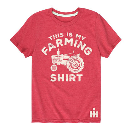 Boys' - Case IH - This Is My Farming Shirt Short Sleeve Graphic T-Shirt