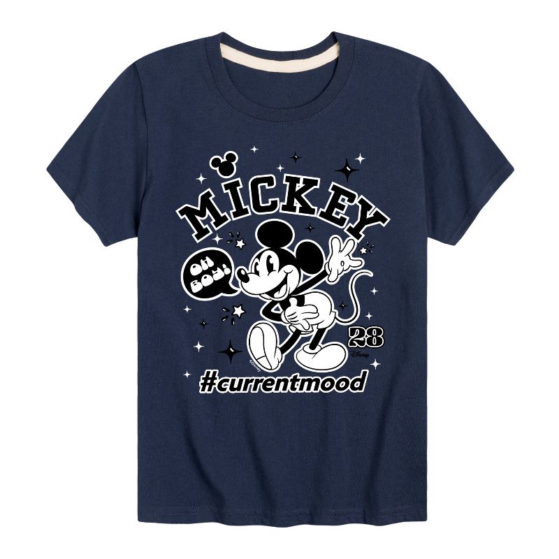 Boys' - Disney - Mickey Mouse Short Sleeve Graphic T-Shirt