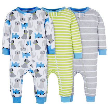 Onesies Brand Baby & Toddler Boys' Snug Fit Footless Pajamas - 3-Pack