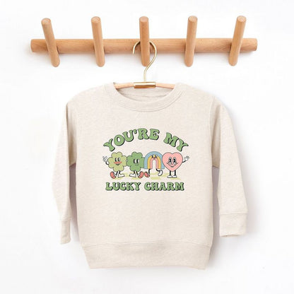 The Juniper Shop You're My Lucky Charm Clovers Youth Ultra-Soft Graphic Sweatshirt