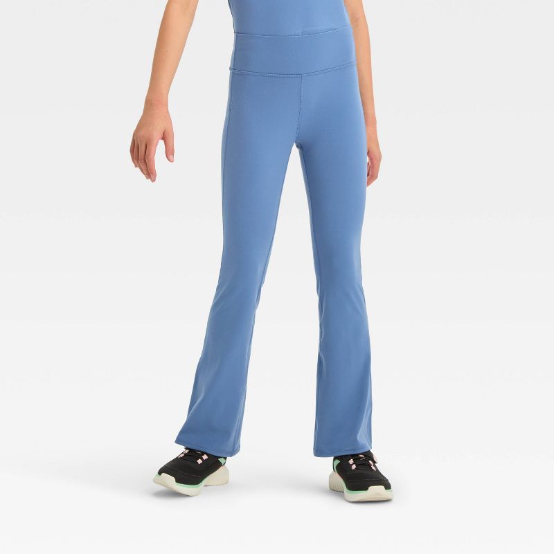 Girls' Everyday Soft Flare Leggings - All In Motion™
