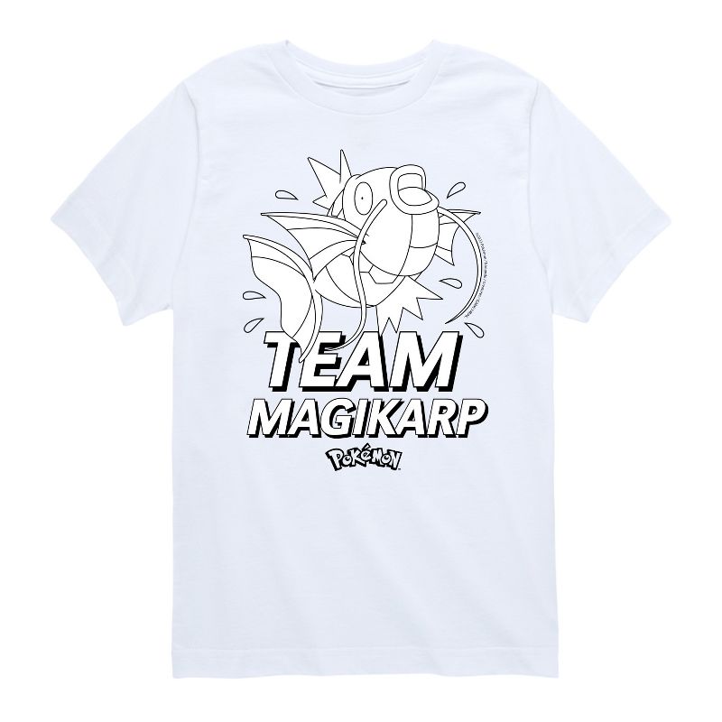 تي شيرت جرافيكي بأكمام قصيرة لفريق ماجيكارب للأولاد - بوكيمون