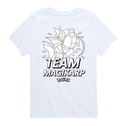 تي شيرت جرافيكي بأكمام قصيرة لفريق ماجيكارب للأولاد - بوكيمون