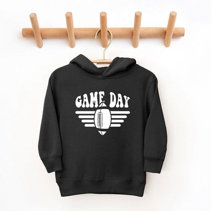 The Juniper Shop Football Game Day Stripes Toddler Graphic Hoodie