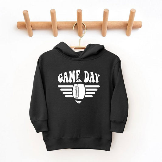 The Juniper Shop Football Game Day Stripes Toddler Graphic Hoodie