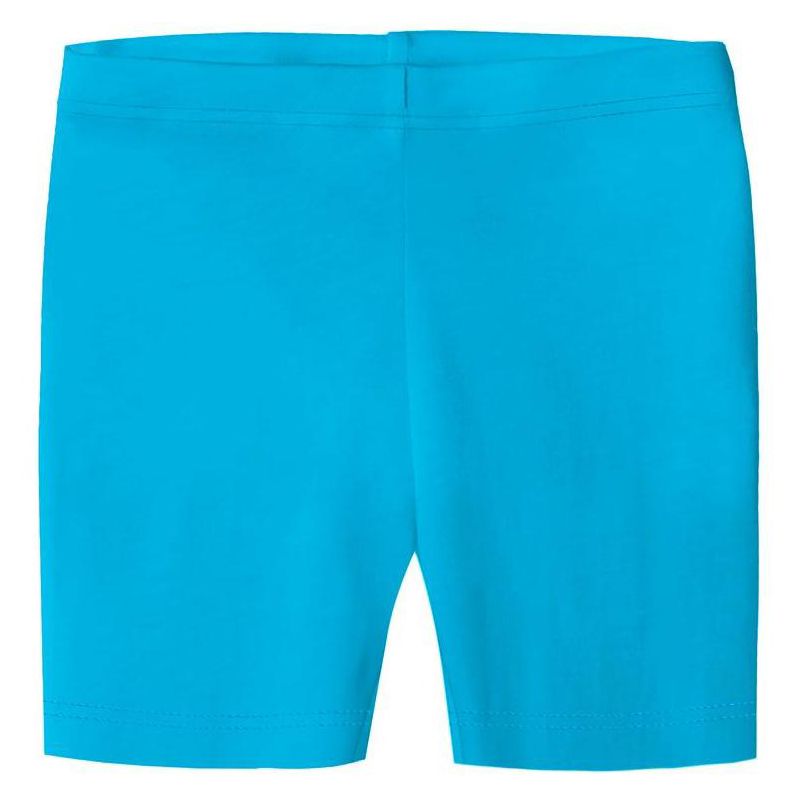 City Threads USA-Made 100% Cotton Girls Soft Bike Shorts