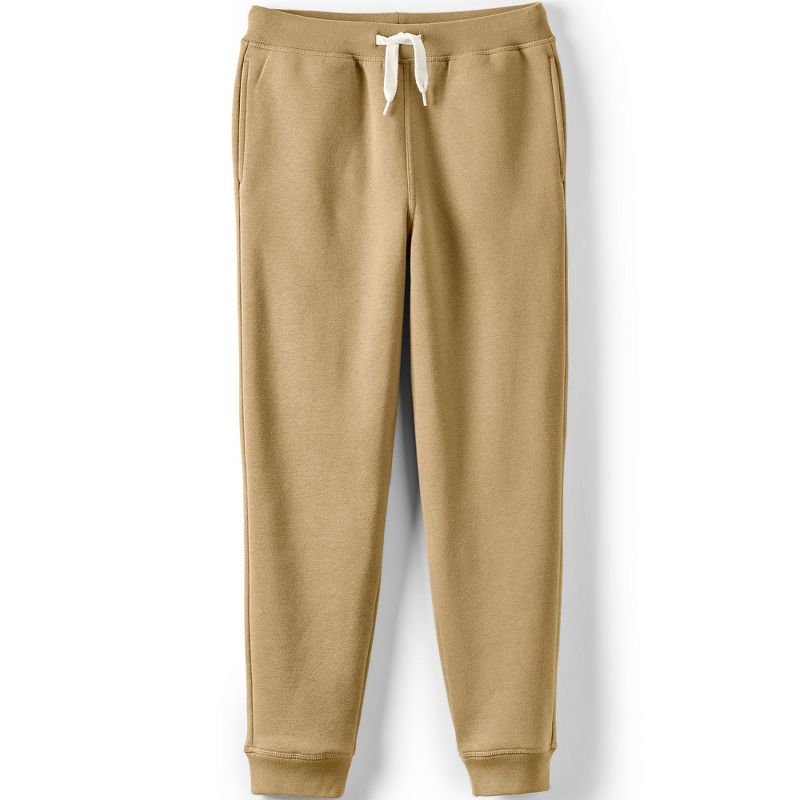 Lands' End Lands' End Kids Iron Knee Fleece Jogger Sweatpants