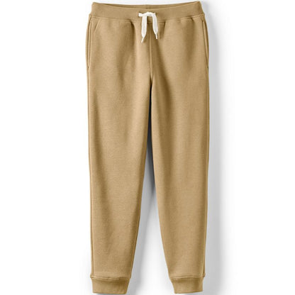 Lands' End Lands' End Kids Iron Knee Fleece Jogger Sweatpants