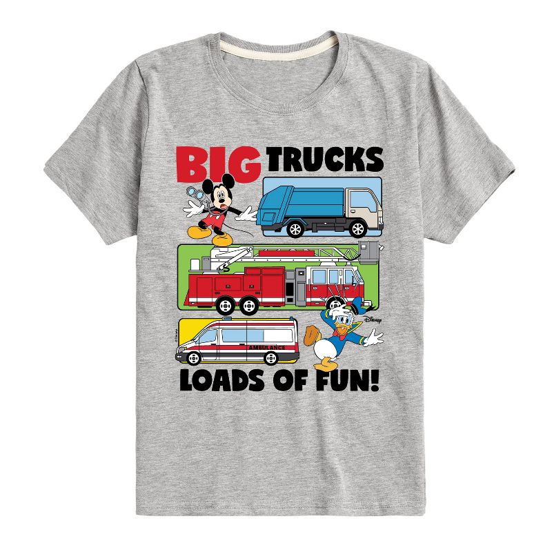 Boys' - Disney - Big Trucks & Loads of Fun Short Sleeve Graphic T-Shirt