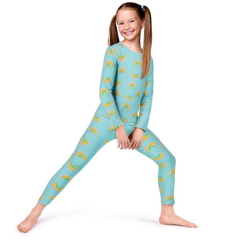 Rocky Thermal Underwear for Girls, Long Johns Fleece Lined Set, Shirt & Pants, Base Layer (Part 2)