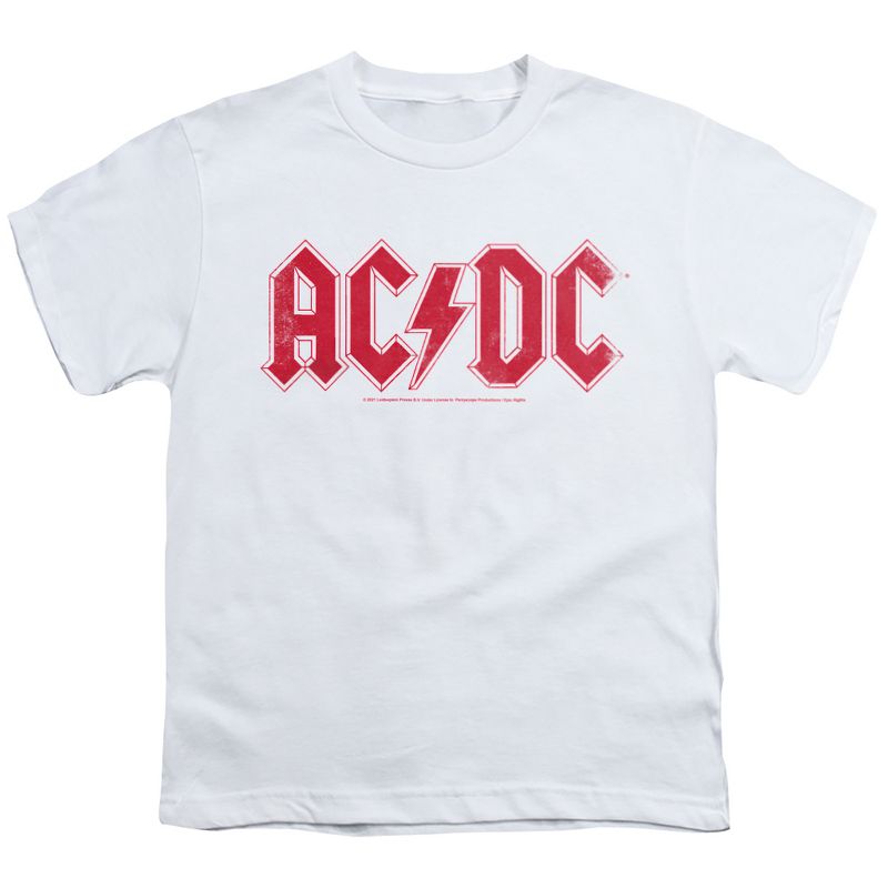 تي شيرت راجلان بشعار ACDC للأولاد