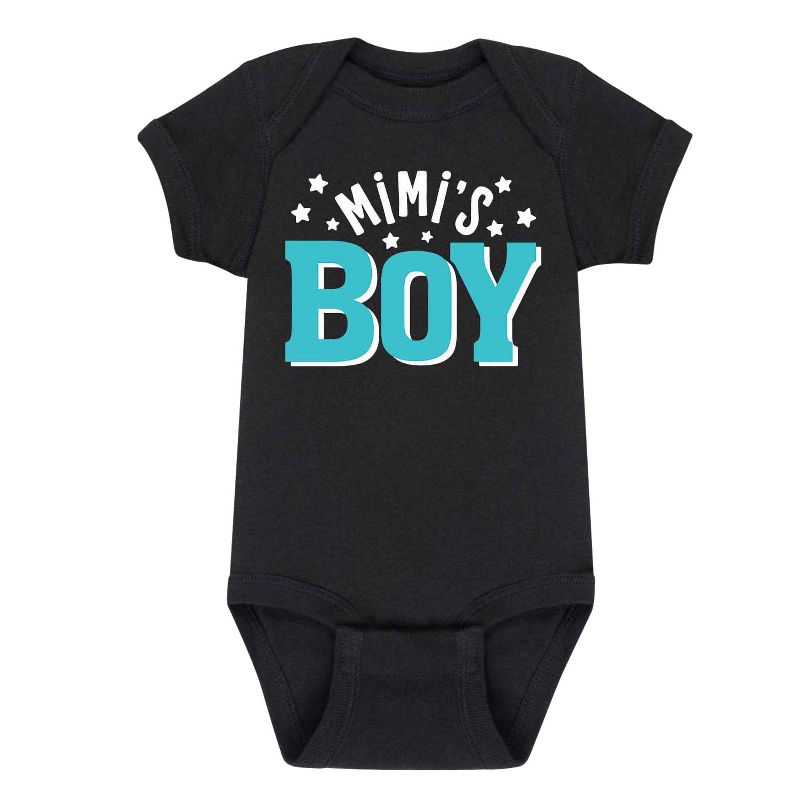 Boys' - Instant Message - Mimi's Boy Baby One Piece