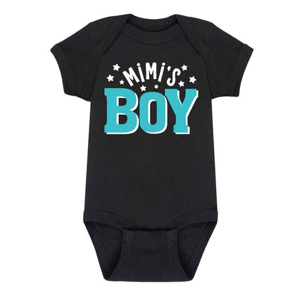 Boys' - Instant Message - Mimi's Boy Baby One Piece