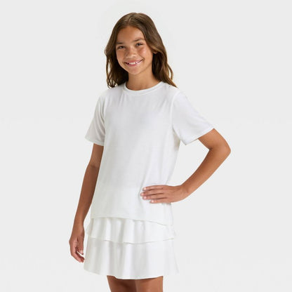 Girls' Short Sleeve Gym T-Shirt - All In Motion™