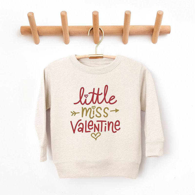 The Juniper Shop Little Miss Valentine Youth Ultra-Soft Graphic Sweatshirt