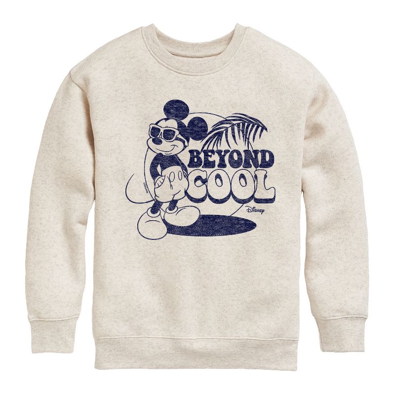 Boys' - Disney - Beyond Cool Graphic Long Sleeve Fleece Sweatshirt
