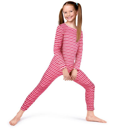 Rocky Thermal Underwear for Girls, Long Johns Fleece Lined Set, Shirt & Pants, Base Layer
