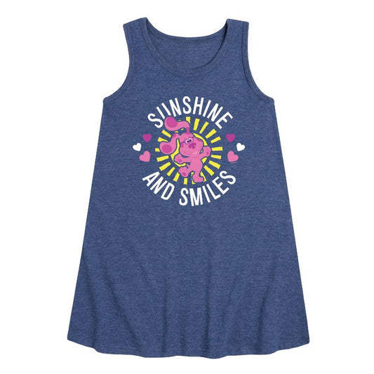 Girls' - Blue's Clues & You! - Mommy Is My Sunshine Graphic Sleeveless Aline Dress