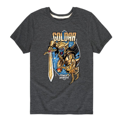 Boys' - Power Rangers - Goldar Warrior Short Sleeve Graphic T-Shirt