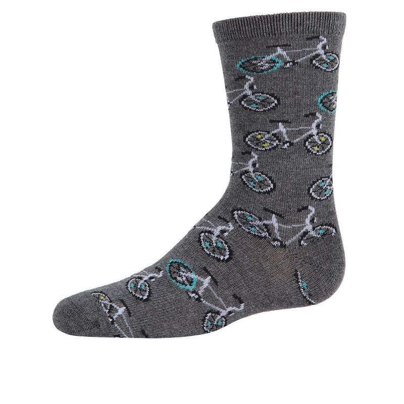 Memoi Boys' Bicycle Crew Socks