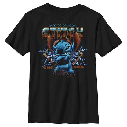 Boy's Lilo & Stitch 80s Rocker Stitch T-Shirt