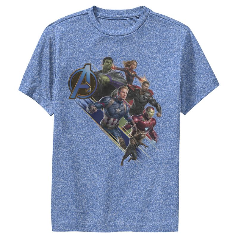 Boy's Marvel Avengers: Endgame Hero Streaks Performance Tee