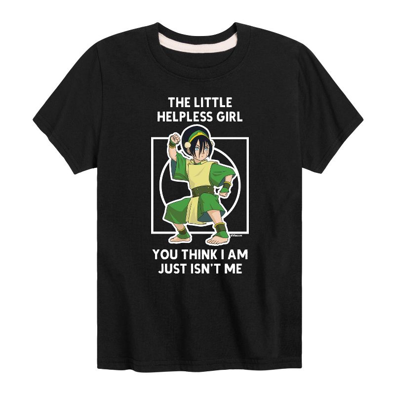Boys' - Avatar: The Last Airbender - Toph Short Sleeve Graphic T-Shirt