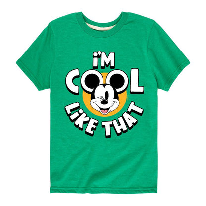 Boys' - Disney - I'm Cool Like That Short Sleeve Graphic T-Shirt