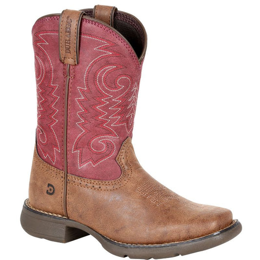 Kids Lil' Durango® Big Kids' Briar Red Western Boot