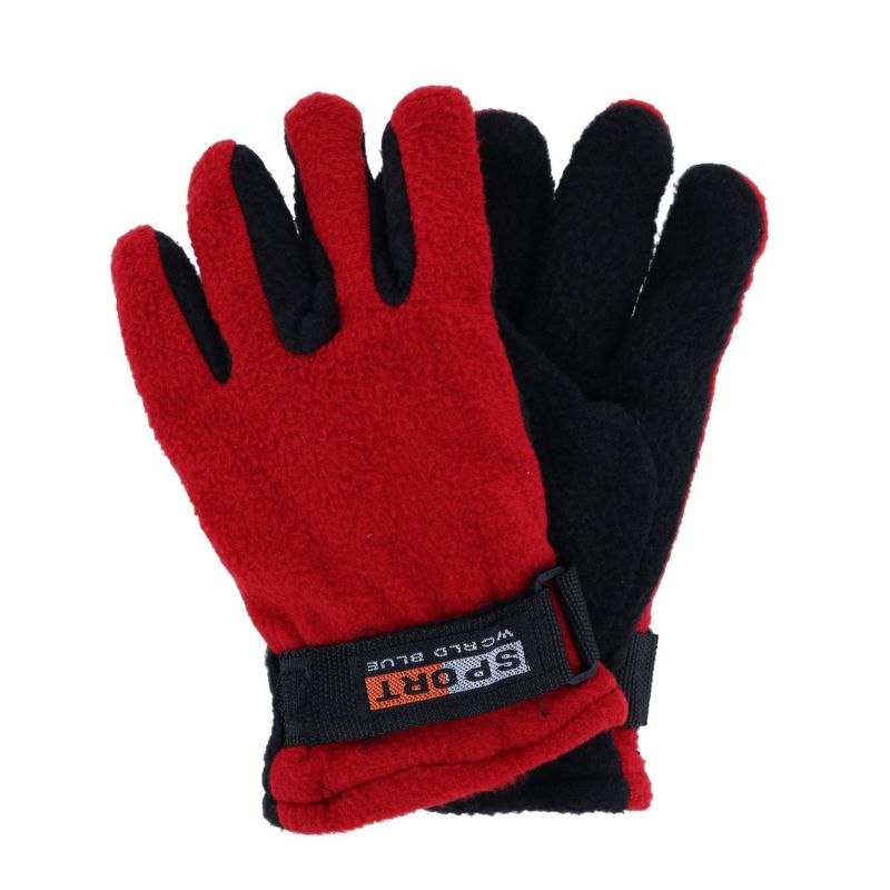 CTM Kids' 5-13 Insulated Fleece Winter Glove