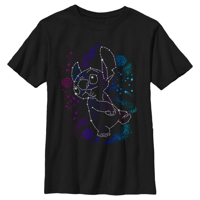 Boy's Lilo & Stitch Constellation of Stitch T-Shirt