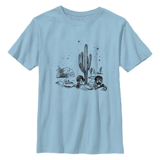 Boy's Lost Gods Star Desert Scene T-Shirt