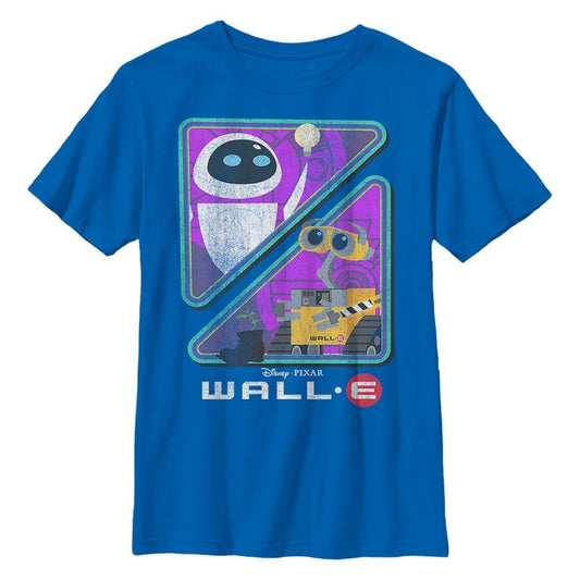 تي شيرت مثلث روبوت EVE من Wall-E للأولاد