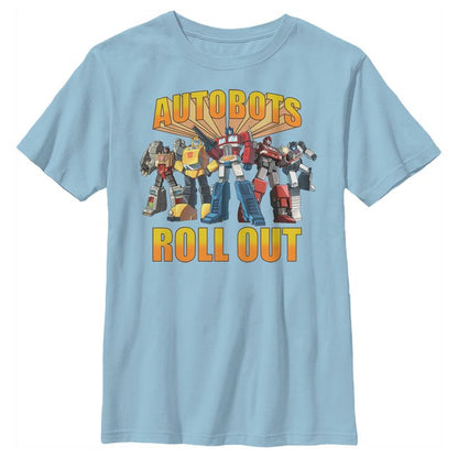 تي شيرت ترانسفورمرز أوتوبوتس جاهز للانطلاق للأولاد