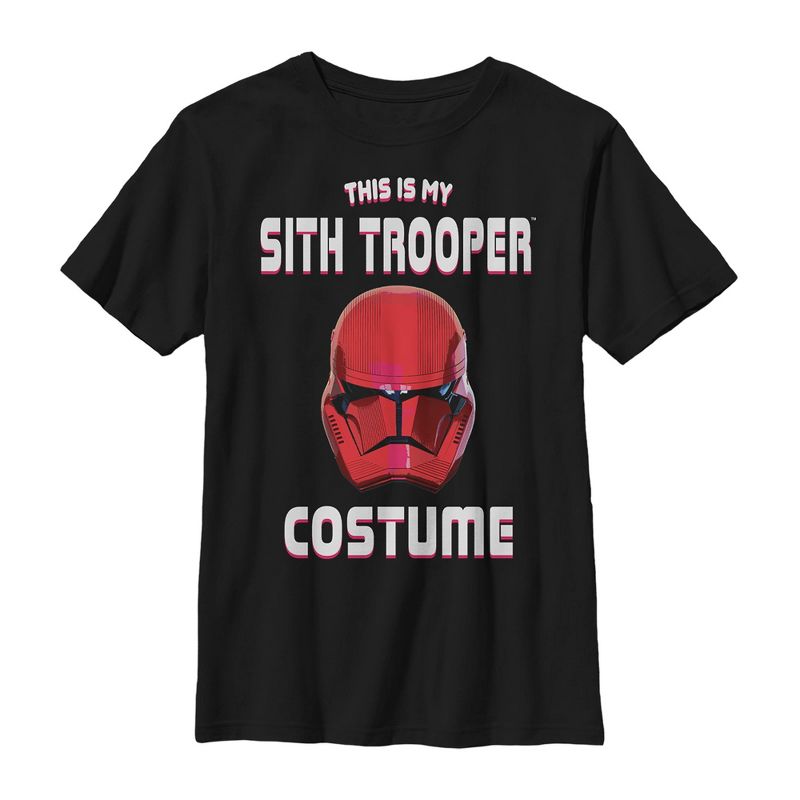Boy's Star Wars: The Rise of Skywalker Halloween Sith Trooper Costume T-Shirt