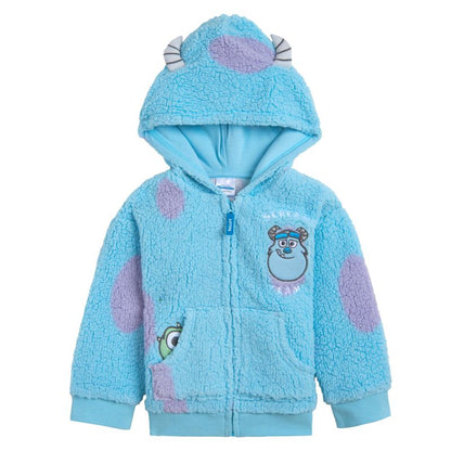 Disney Monsters Inc. Faux Shearling Cosplay Hoodie Toddler