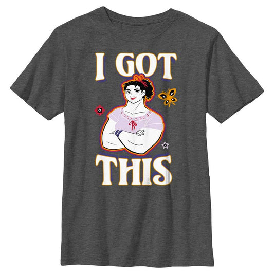 تي شيرت Encanto Luisa I Got This Motto مع فراشة للأولاد