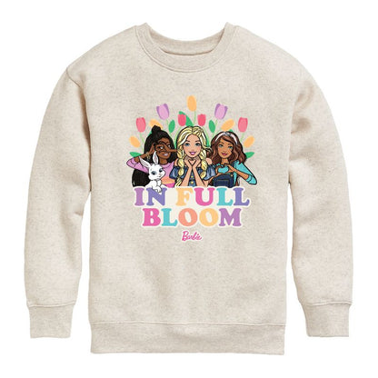 Boys' - Barbie - Easter Graphic Long Sleeve Fleece Sweatshirt