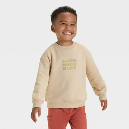 Toddler Boys' Fleece Crew Sweatshirt - Cat & Jack™