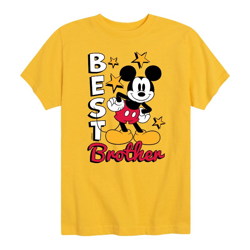 Boys' - Disney - Best Brother Short Sleeve Graphic T-Shirt