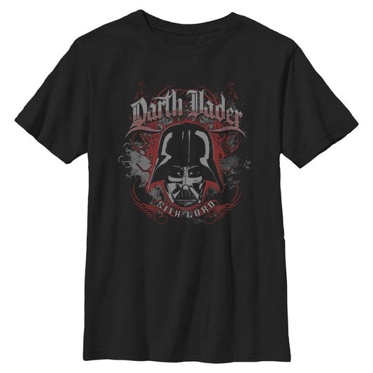 Boys Star Wars Sith Lord Darth Vader Face T Shirt