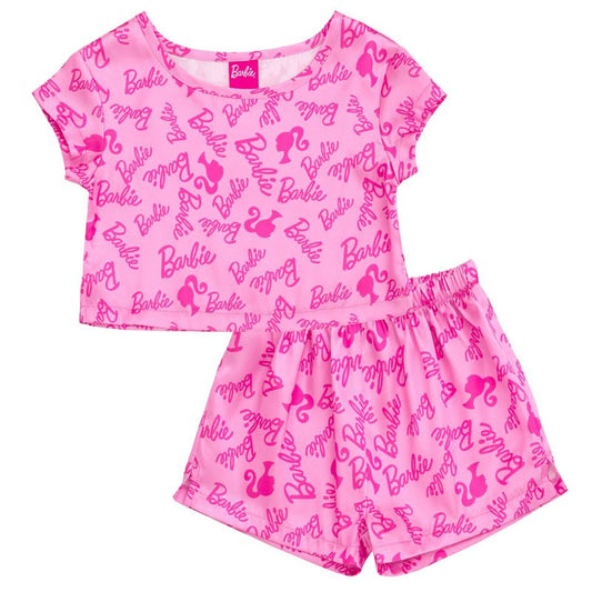 Barbie Lounge Pajama Shirt and Pajama Shorts Sleep Set