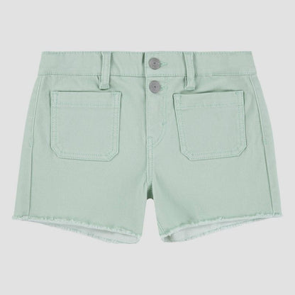 Levi's® Girls' Front Pocket Shorts - Light Green