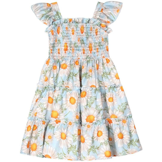 Daisy Delight Smocked Tiered Dress Mia Belle Girls