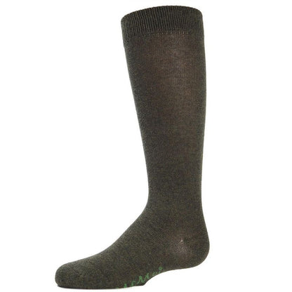 Memoi Kids' Basic Cotton Blend Knee High Socks (Part 2)