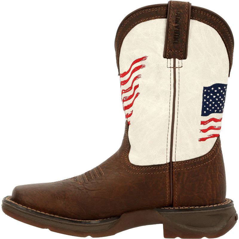 Lil' Rebel by Durango Kids Distressed Flag Western Boot