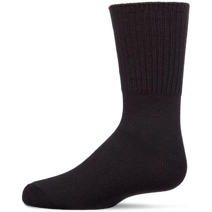 Memoi Kids Ribbed Moisture-Wicking Crew Socks